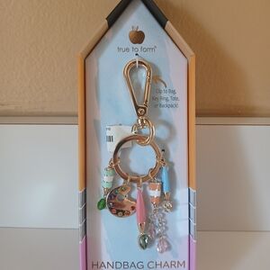 True to Form Handbag Charm with Colorful Accents